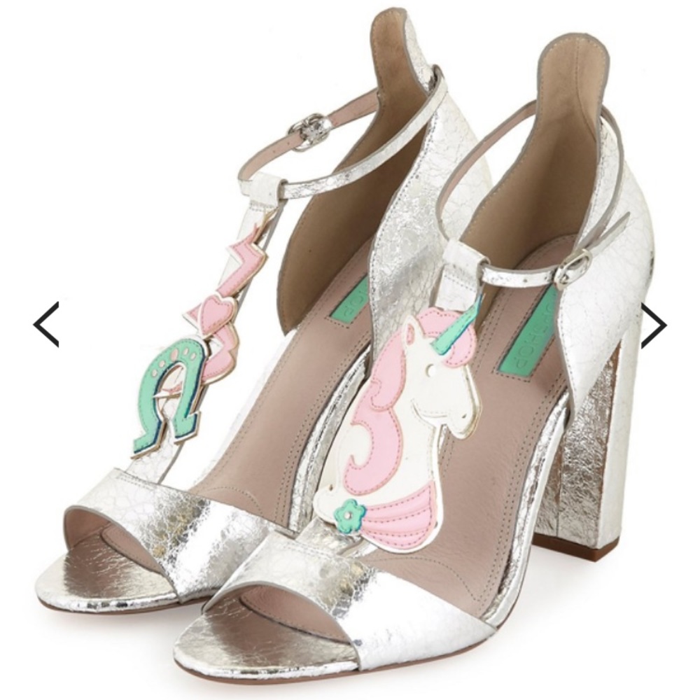 TOPSHOP 🦄 Realm unicorn heels. Size 6.5.